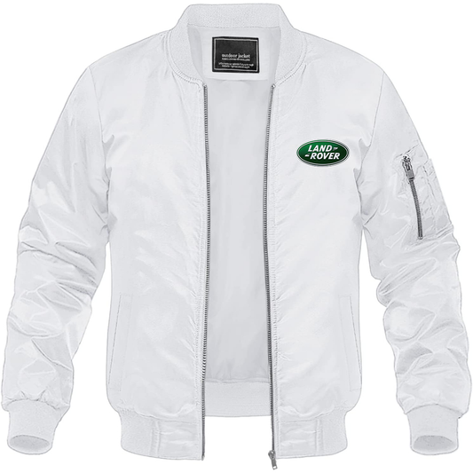 Men’s Land Rover Car Lightweight Bomber Jacket Windbreaker Softshell Varsity Jacket Coat