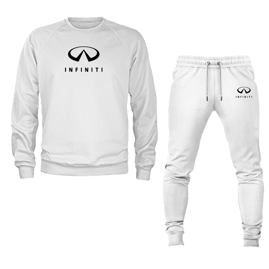 Men’s Infiniti Luxury Car Crewneck Sweatshirt Joggers Suit