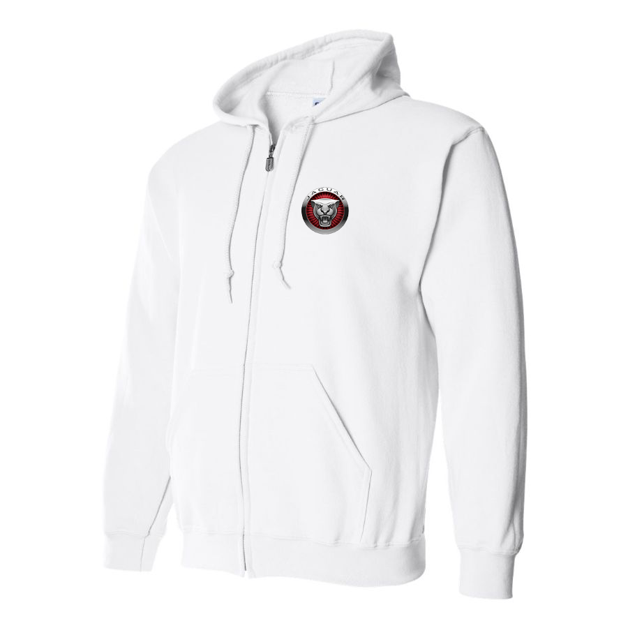 Men’s Jaguar Motorsport Car Zipper Hoodie