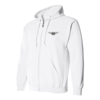 Men’s Bentley Motorsports Car Zipper Hoodie