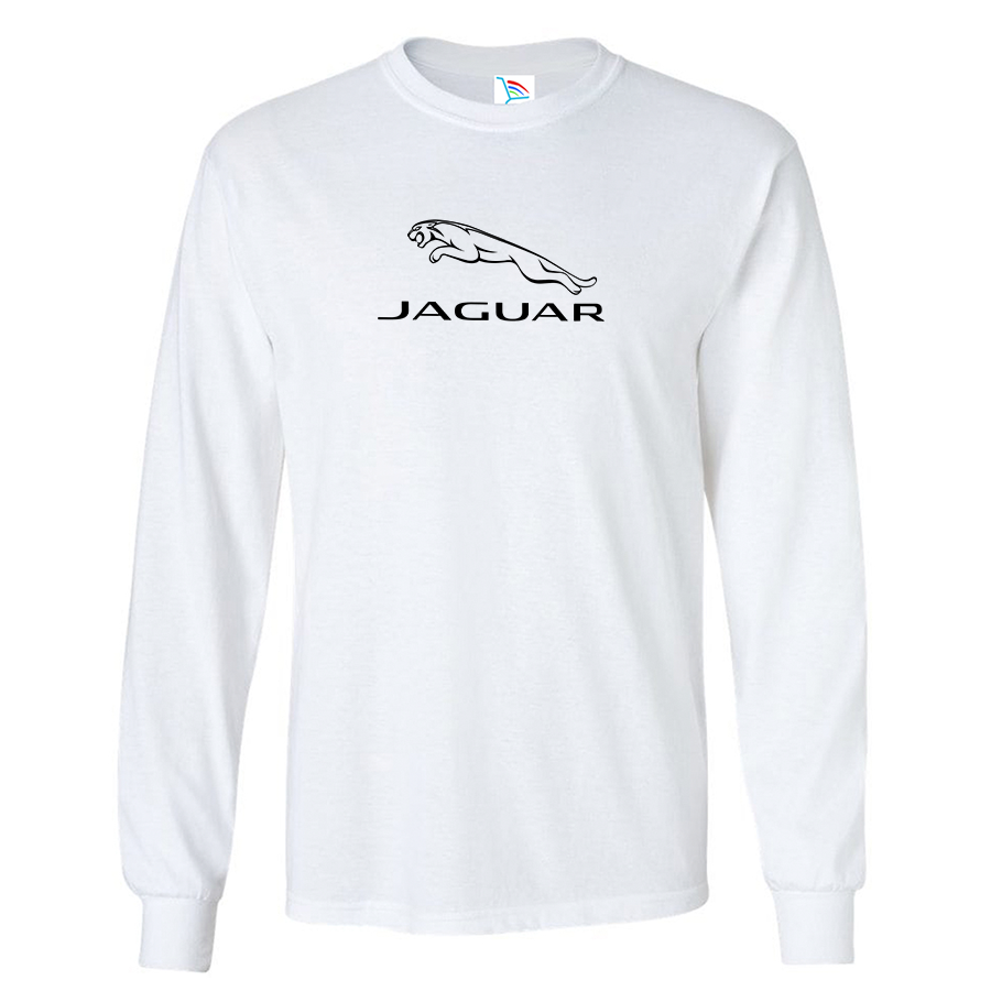 Men’s Jaguar Symbol Car Long Sleeve T-Shirt