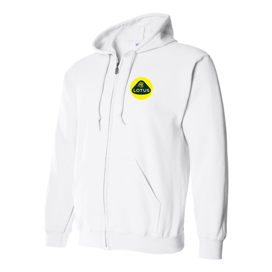 Men’s Lotus Car Zipper Hoodie