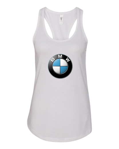 Women's BMW Motorsports Car Racerback Tank Top