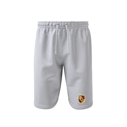 Men’s Porsche Car Athletic Fleece Shorts