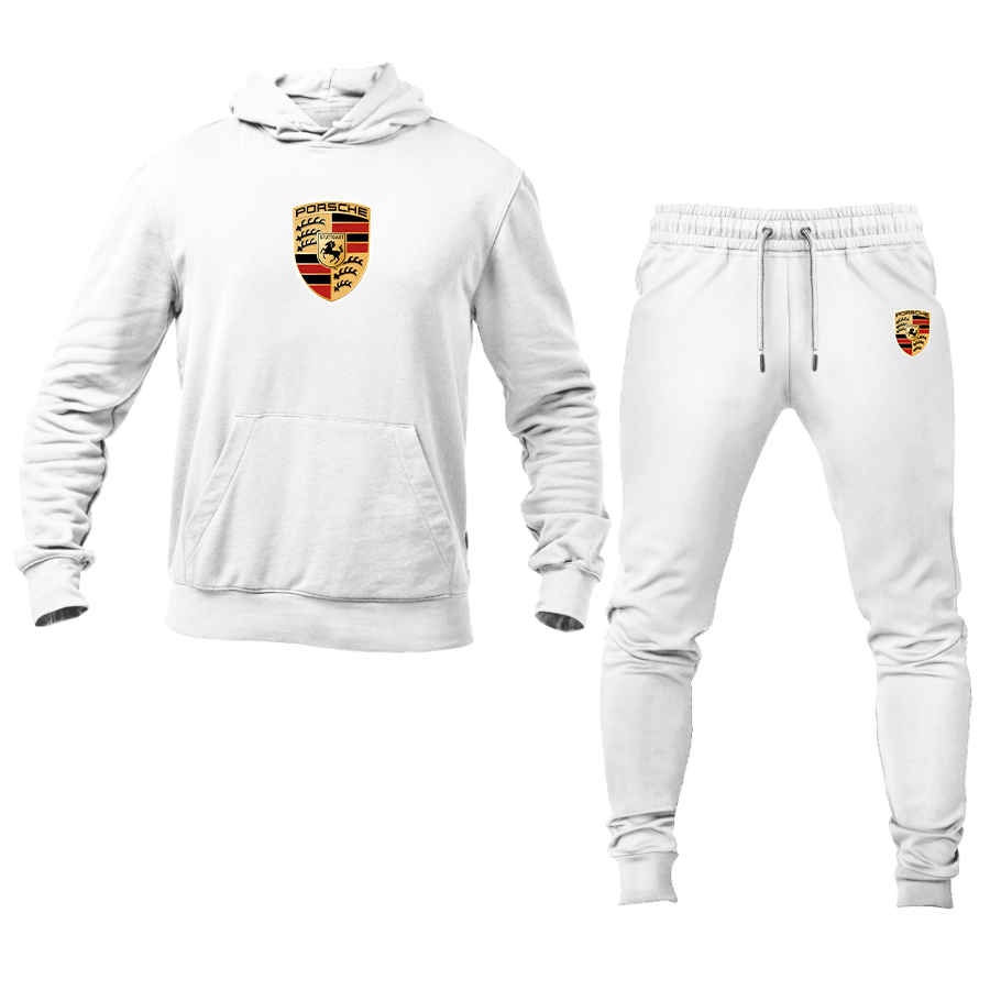 Men’s Porsche Car Hoodie Joggers Set