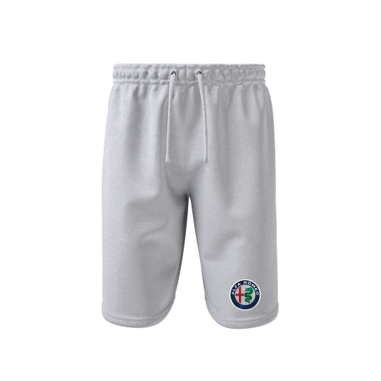 Men's Alfa Romeo Car Athletic Fleece Shorts