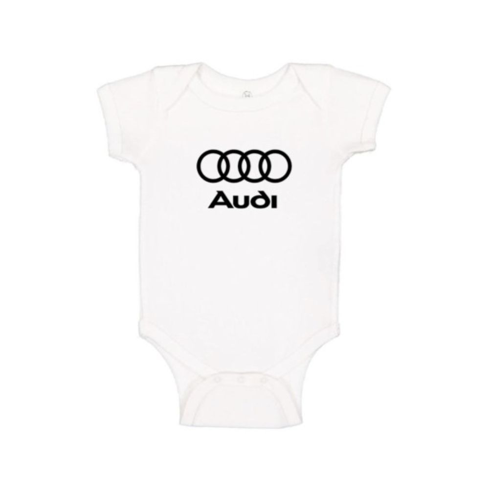 Audi Motorsports Car Baby Romper Onesie