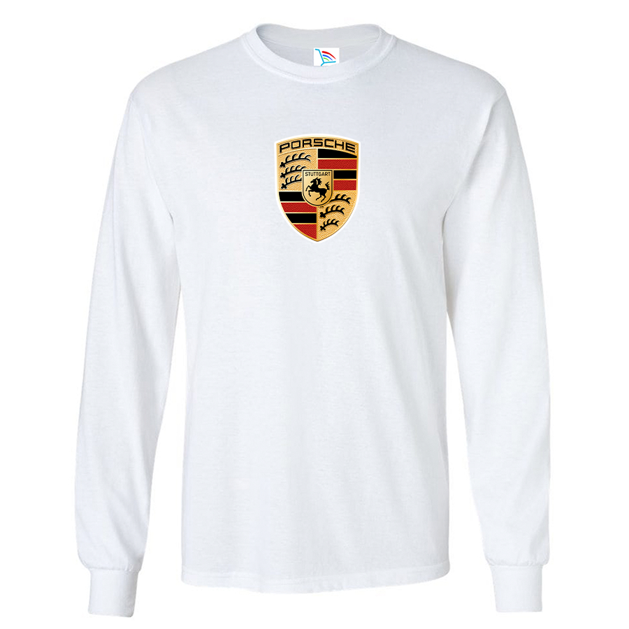 Men’s Porsche Car Long Sleeve T-Shirt