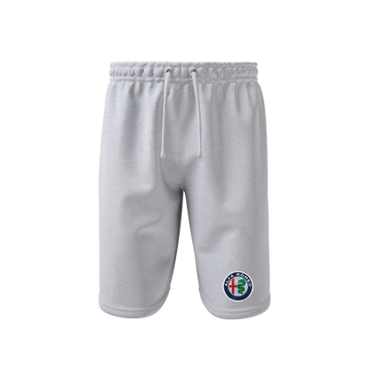 Men's Alfa Romeo Car Athletic Fleece Shorts