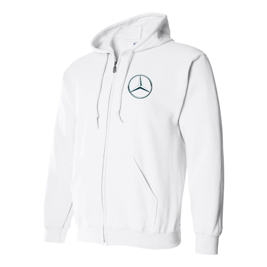 Men's Mercedes-Benz New Car Zipper Hoodie