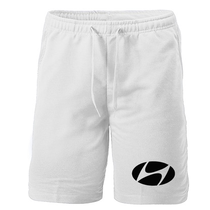 Men's Hyundai New Logo Car  Athletic Fleece Shorts