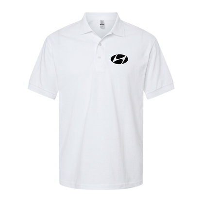 Men's Hyundai New Logo Car  Dry Blend Polo