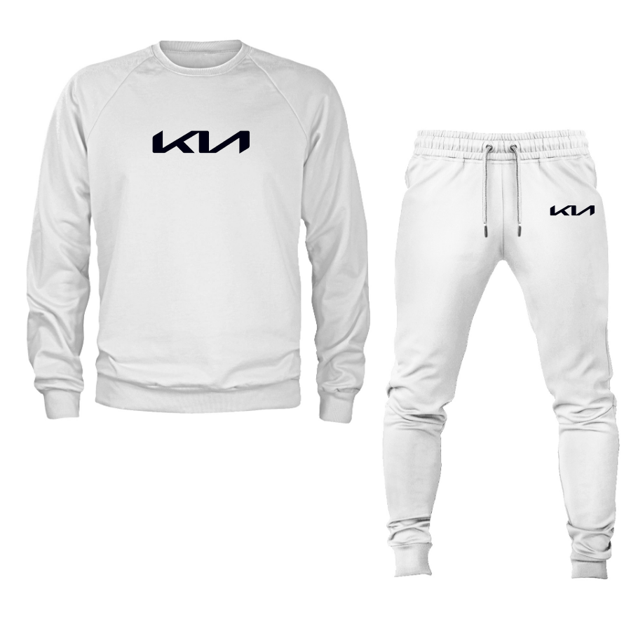 Men’s Kia Car Crewneck Sweatshirt Joggers Suit