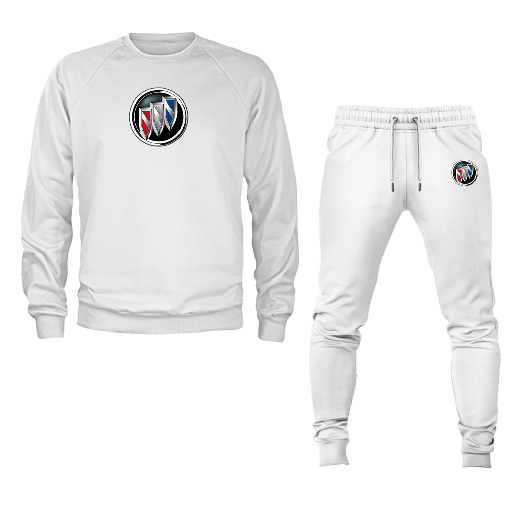 Men’s Buick Motorsports Car Crewneck Sweatshirt Joggers Suit