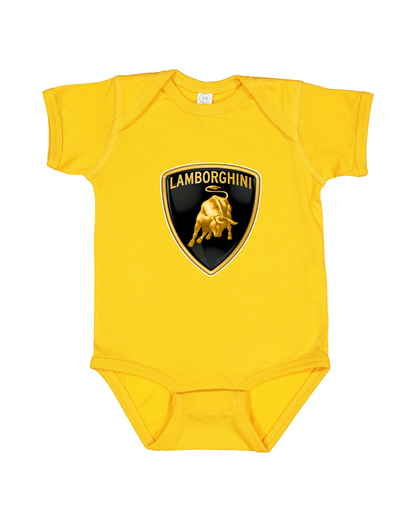 Lamborghini Car Baby Romper Onesie