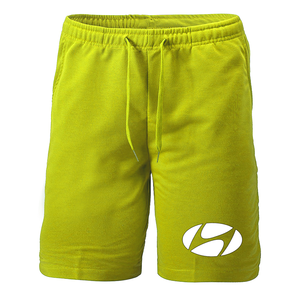 Men's Hyundai New Logo Car  Athletic Fleece Shorts