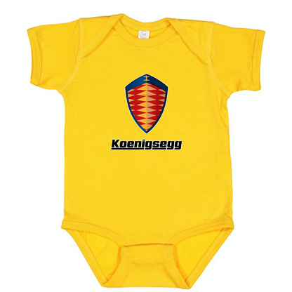 Koenigsegg Car Baby Romper Onesie